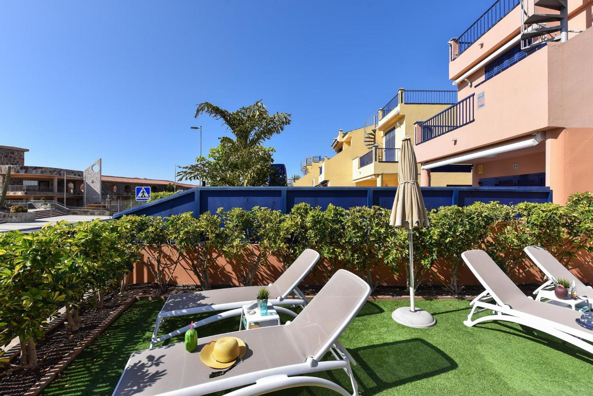 Duplex Bahia Meloneras 47 Villa Bagian luar foto